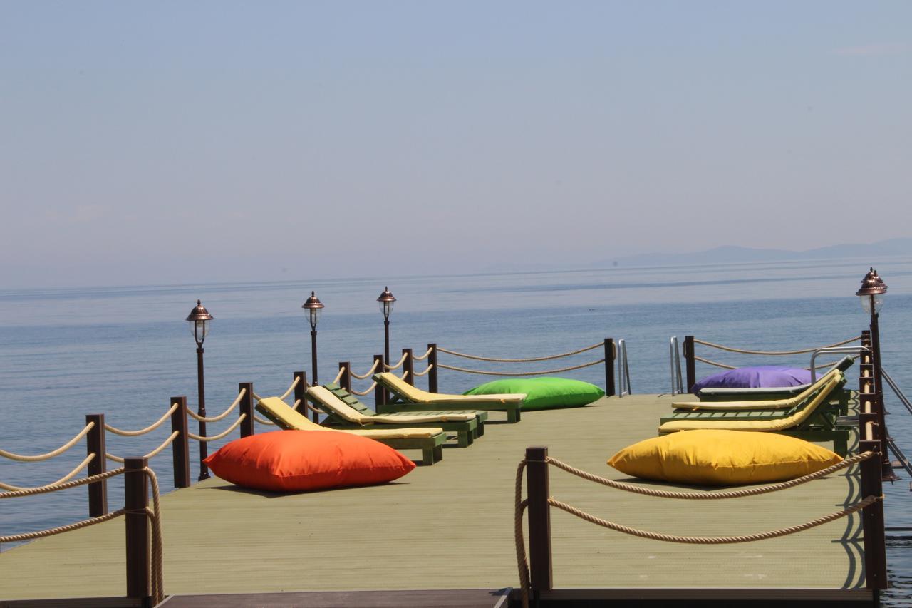Kayalar Blue Beach Hotel Sazlı Exteriör bild