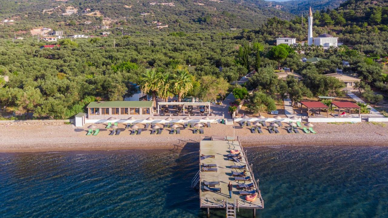 Kayalar Blue Beach Hotel Sazlı Exteriör bild